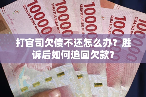 北京打官司欠债不还怎么办？胜诉后如何追回欠款？
