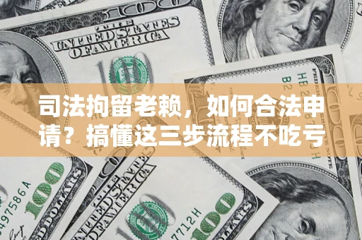 北京司法拘留老赖，如何合法申请？搞懂这三步流程不吃亏！