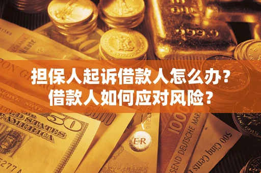 北京担保人起诉借款人怎么办？借款人如何应对风险？
