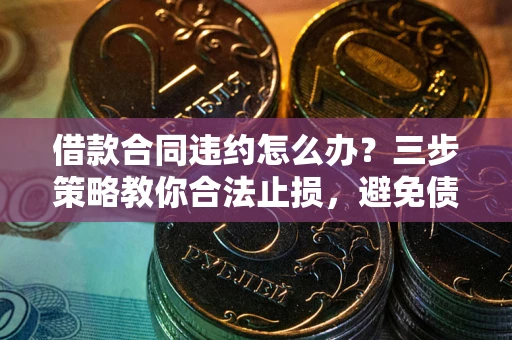 北京借款合同违约怎么办？三步策略教你合法止损，避免债务危机升级
