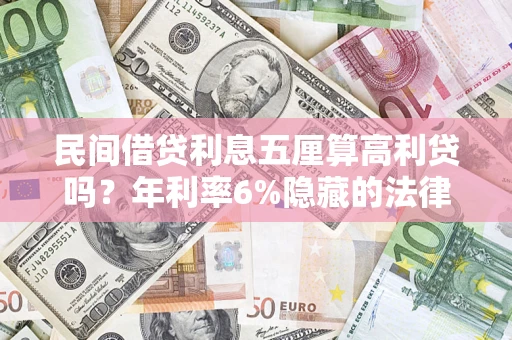 北京民间借贷利息五厘算高利贷吗？年利率6%隐藏的法律风险全解析