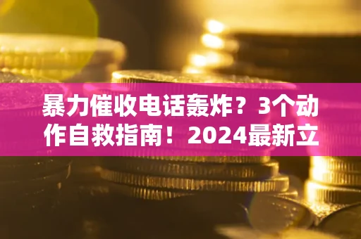北京暴力催收电话轰炸？3个动作自救指南！2024最新立案标准全解析